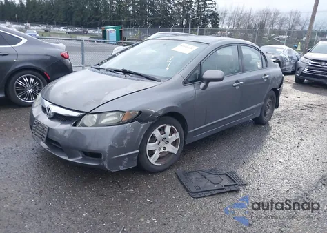2009 Honda Civic Lx из США, поврежденный, VIN 2HGFA16599H369837